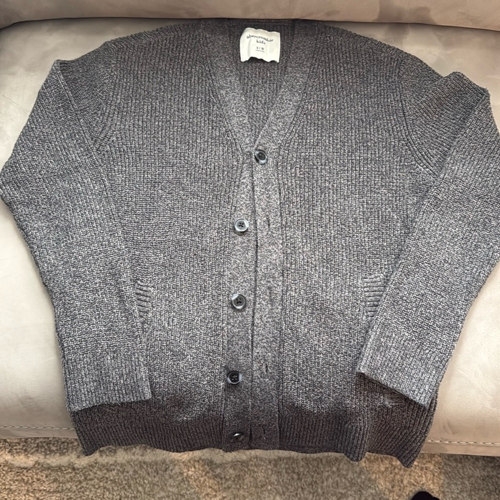 Abercrombie button-down cardigan sweater